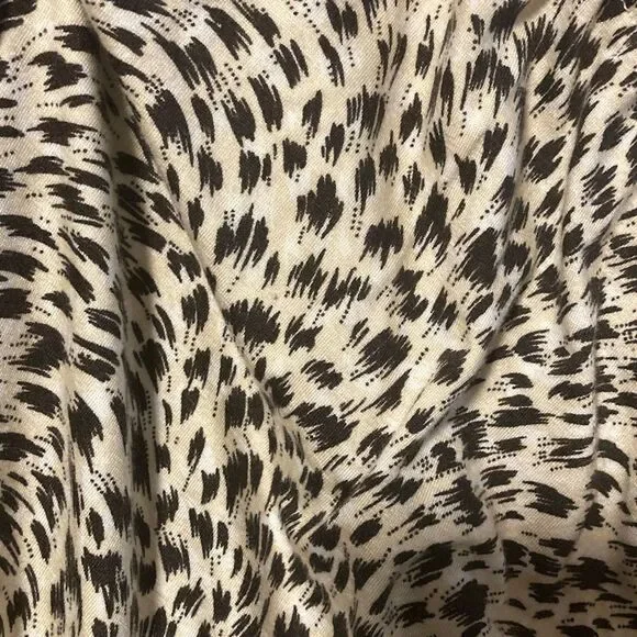 Anthropologie - Cascais On/Off Shoulder Leopard Print Top sz S - Picture 7 of 7